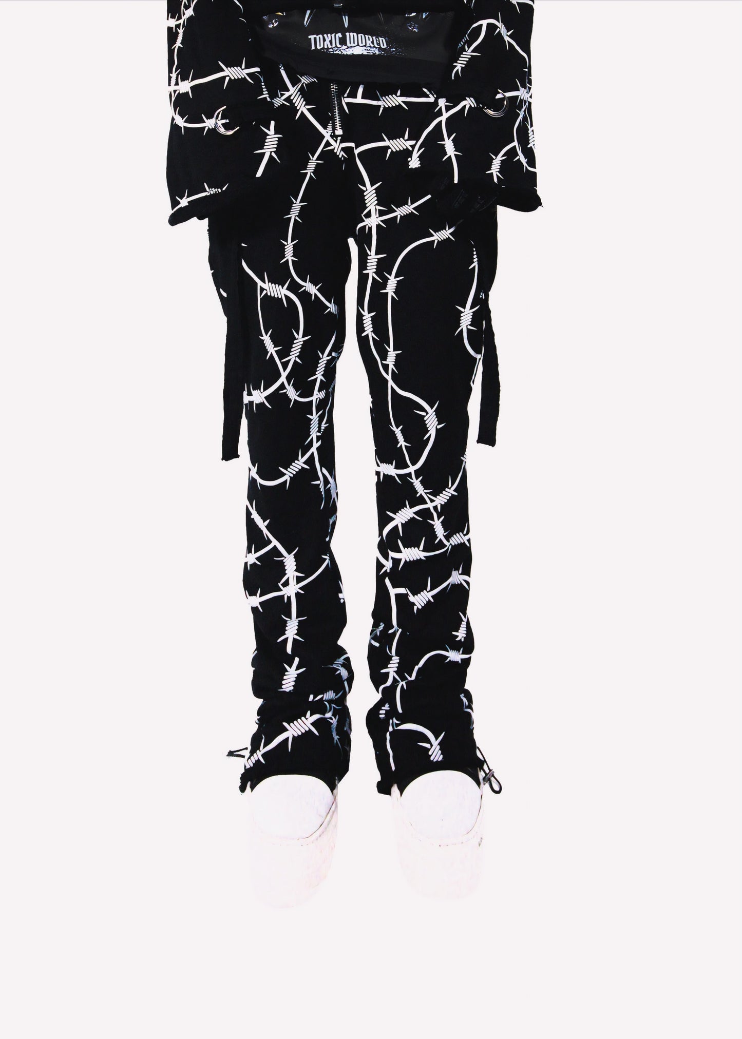 #BARBWIRE Baggy Stacked Pants