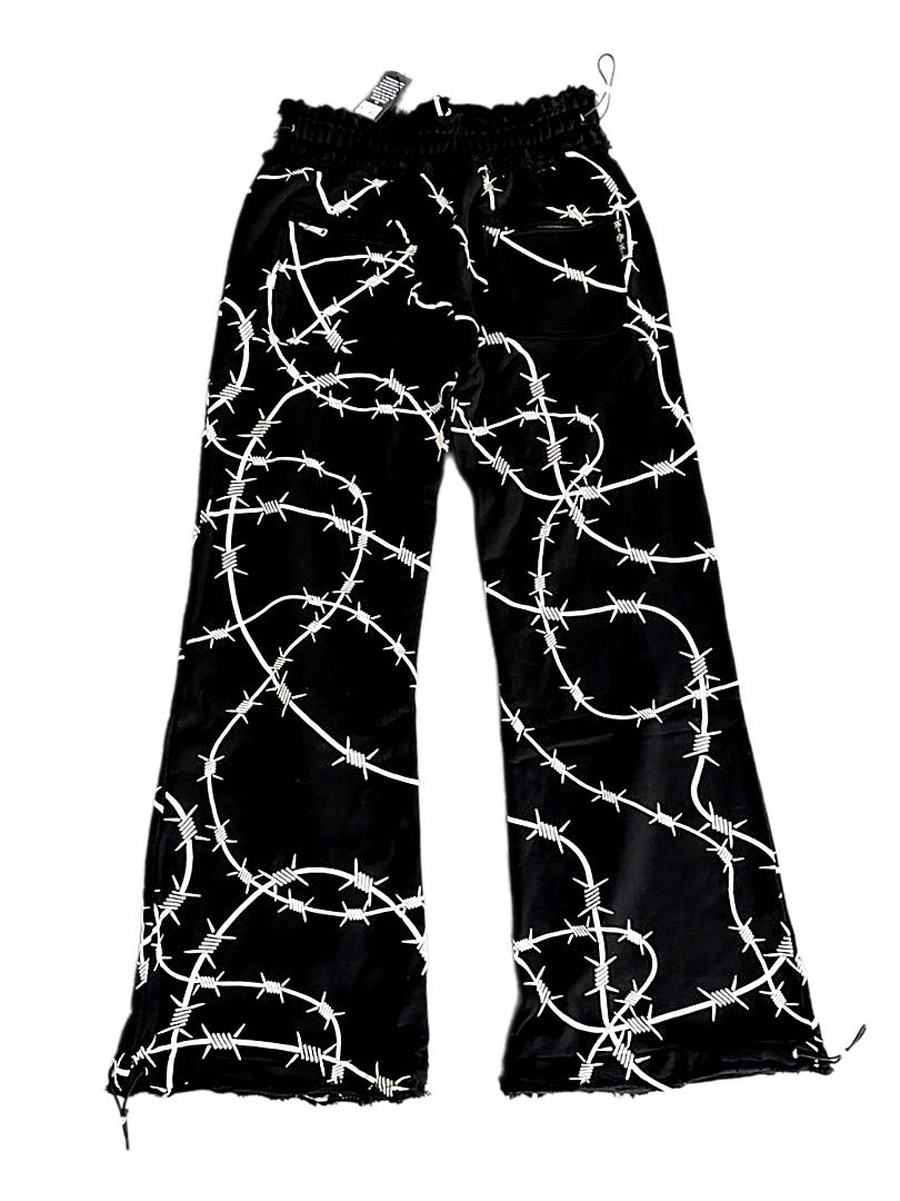 #BARBWIRE Baggy Stacked Pants