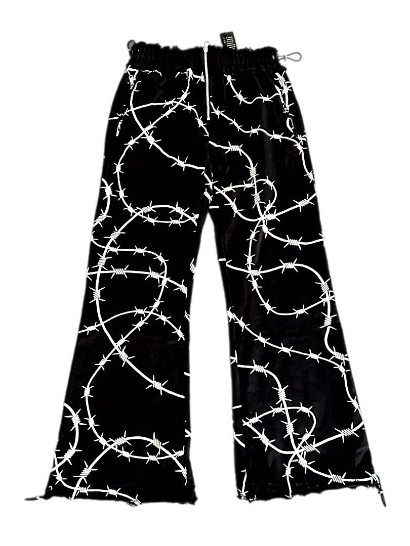 #BARBWIRE Baggy Stacked Pants