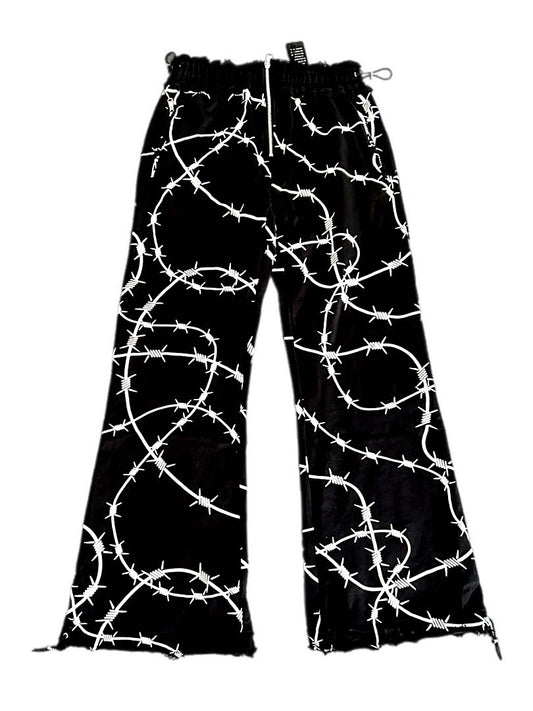 #BARBWIRE Baggy Stacked Pants